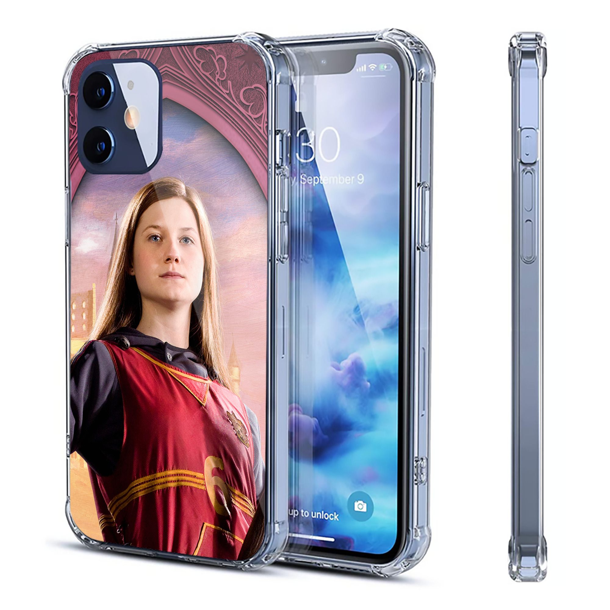 （画像用） Harry Potter ハリー・ポッターシリーズ 【iPhone 12シリーズ対応】透明スマホケース（クリアソフトケース）